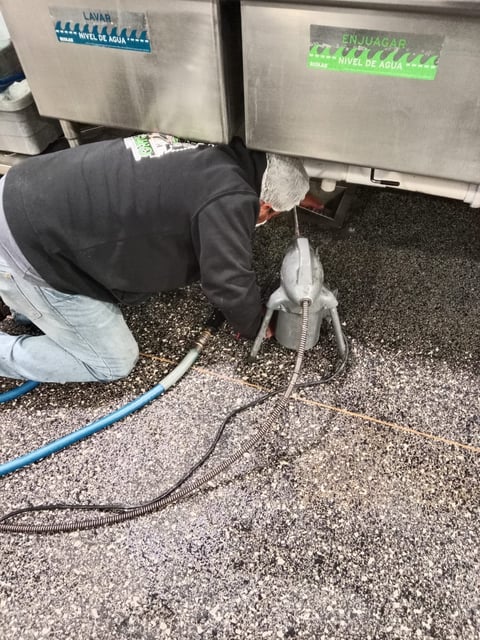 Conexión de mangueras para desazolve